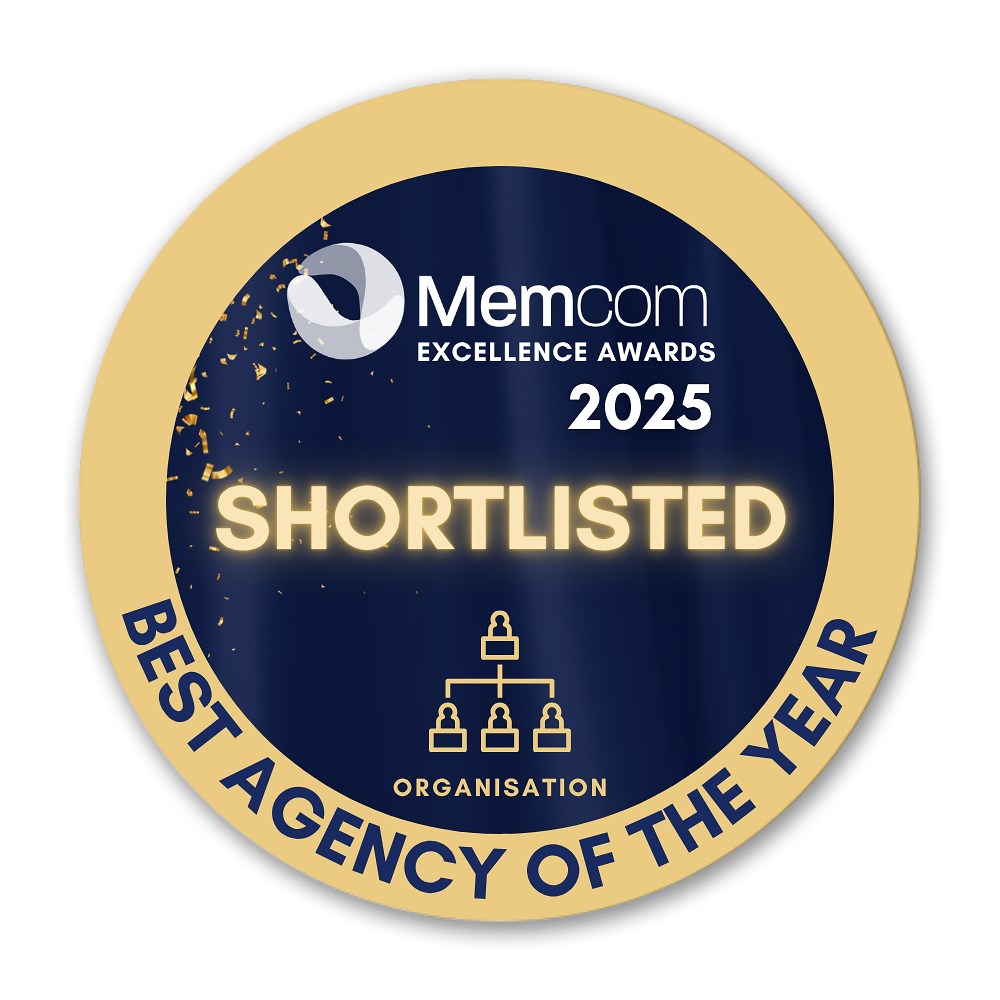 Memcom Excellence Awards 2025 - Best Agemcy of the Year - Shortlisted badge